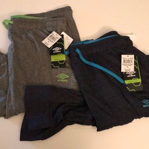Umbro men’s knitted jersey leisure pajama pants XL
